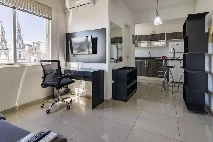 Apartamento com 1 quarto, 34m², à venda em Porto Alegre, Centro Histórico